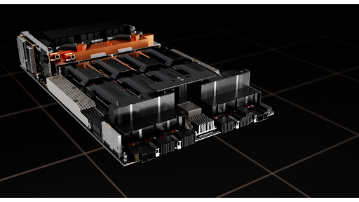 NVIDIA HGX H100 产品图